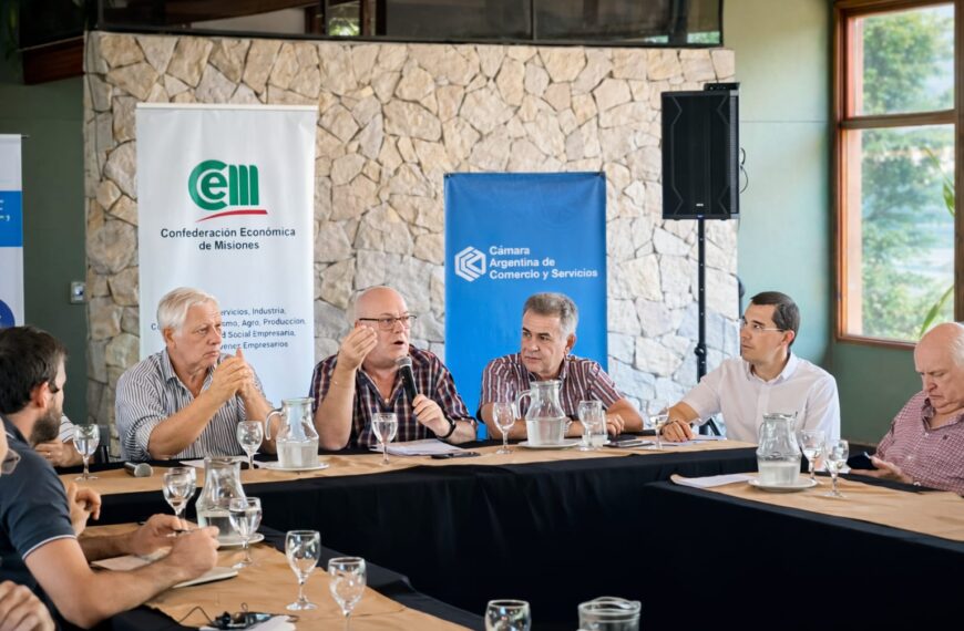 La Cámara de Comercio de Iguazú se incorpora a la Mesa Ejecutiva de la Confederación Económica de Misiones