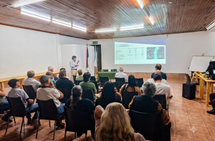 Jornada sobre el Proyecto Corpus en Pindó-í organizada por la Cámara de Comercio de Puerto Iguazú