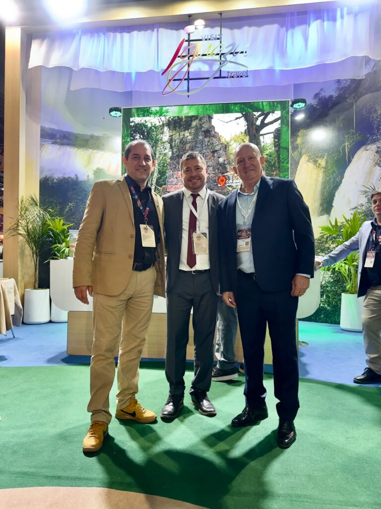 Presidente de la Cámara de Comercio de Puerto Iguazú en la FIT 2026